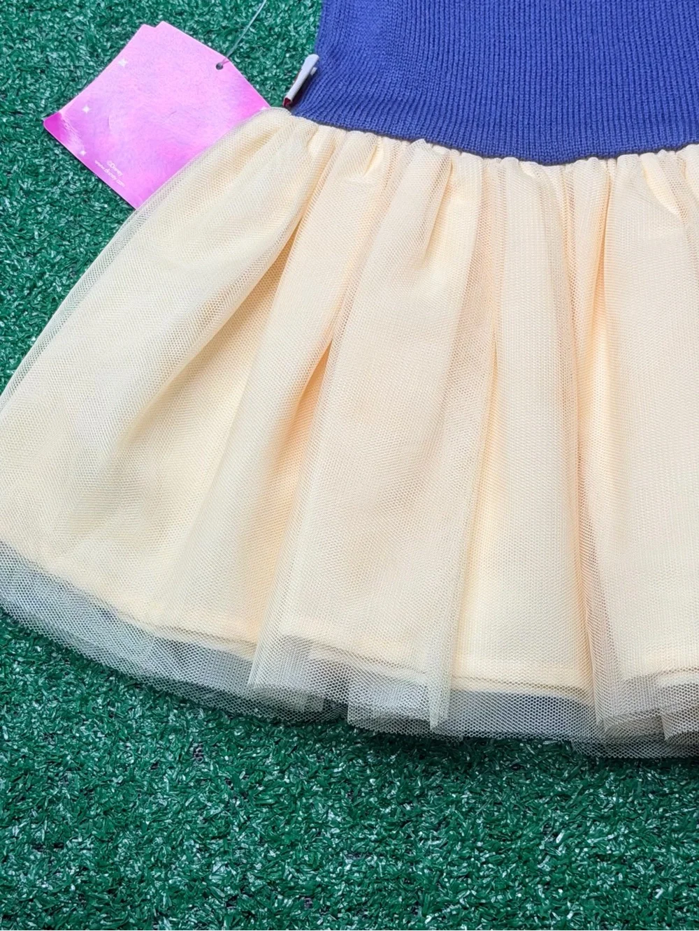 Disney Princess Snow White CosPlay 12M Blue Yellow Tulle Dress NEW with Tags